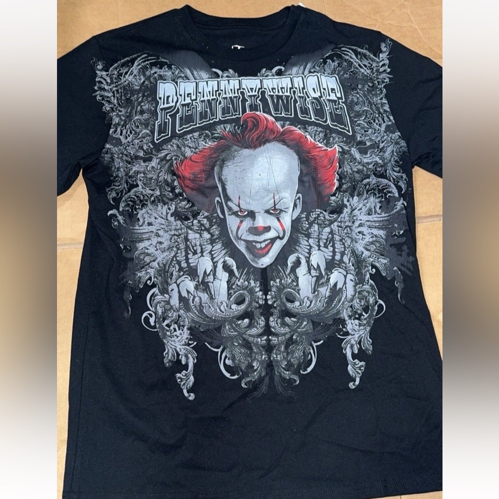 Pennywise Graphic T-Shirt affliction style large new